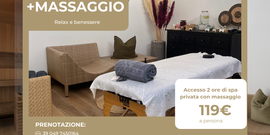 2 ore di Spa Privata con massaggio Spa Privata con massaggio