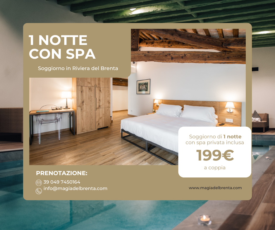 Soggiorno di 1 notte in Riviera del Brenta