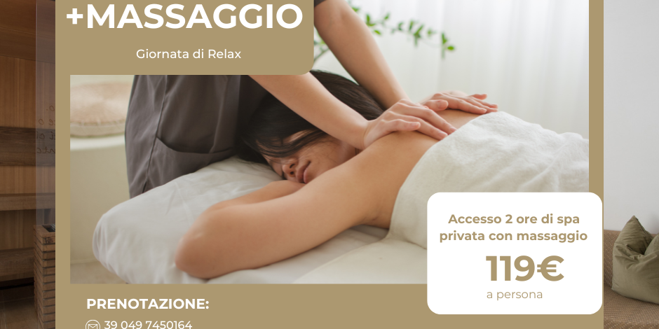 Spa Privata con Massaggio Rilassante giornata di relax: spa privata con massaggio